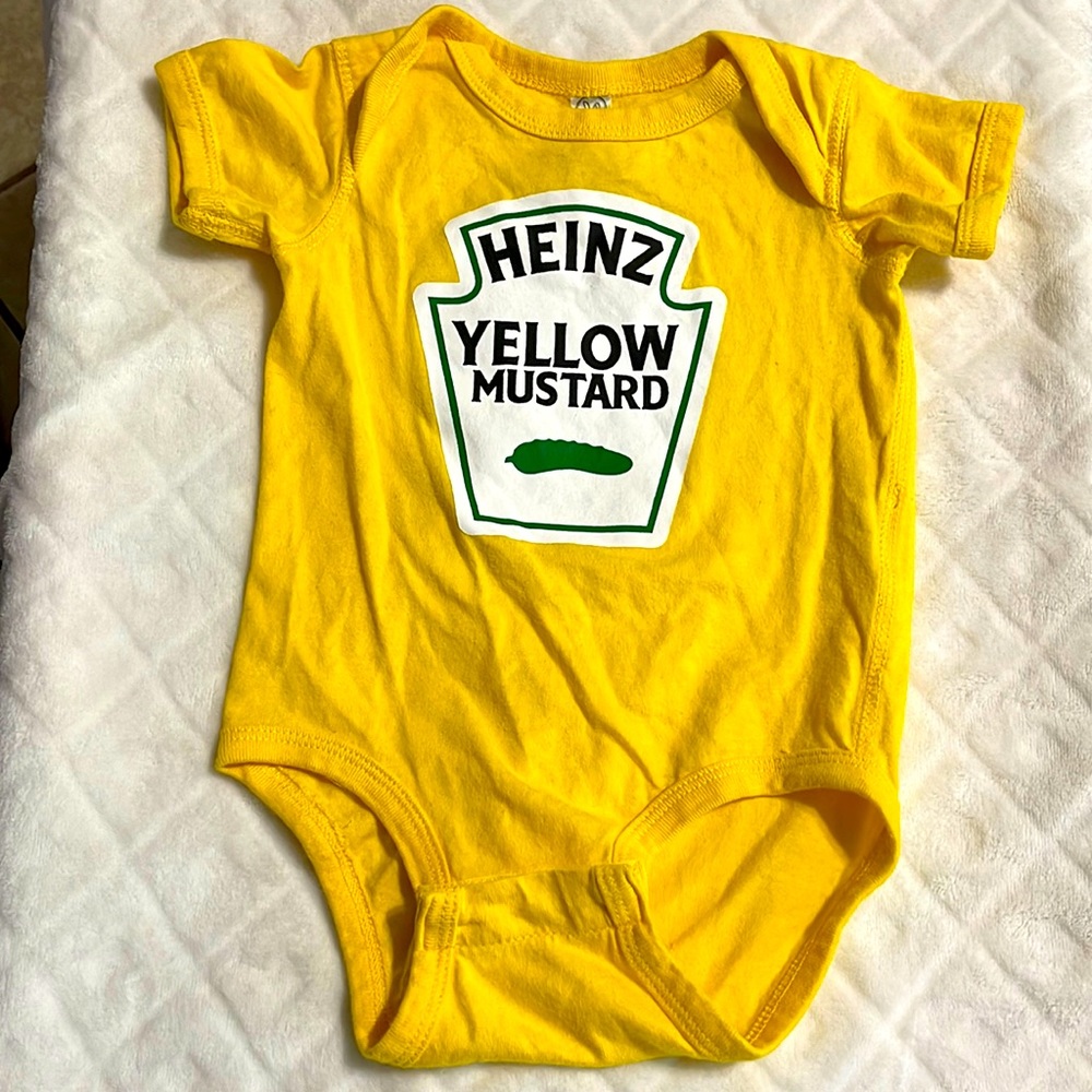 Yellow Mustard Onsie